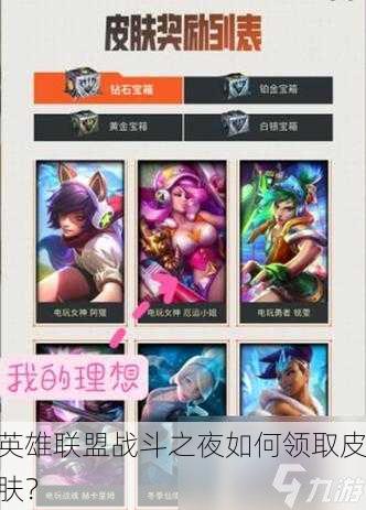 英雄联盟战斗之夜如何领取皮肤？