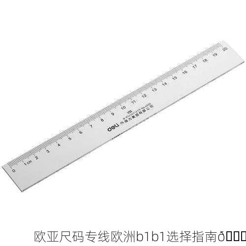 欧亚尺码专线欧洲b1b1选择指南📏