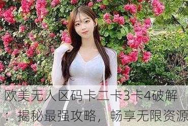 欧美无人区码卡二卡3卡4破解：揭秘最强攻略，畅享无限资源