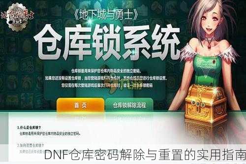DNF仓库密码解除与重置的实用指南
