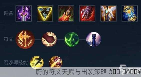 蔚的符文天赋与出装策略 🛡️🔥