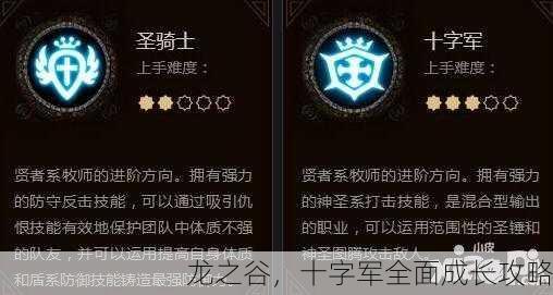 龙之谷，十字军全面成长攻略