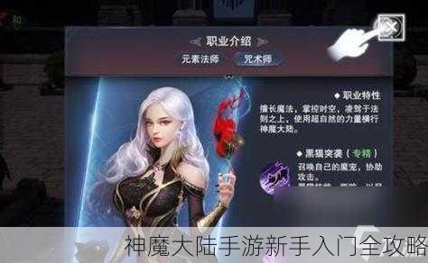 神魔大陆手游新手入门全攻略