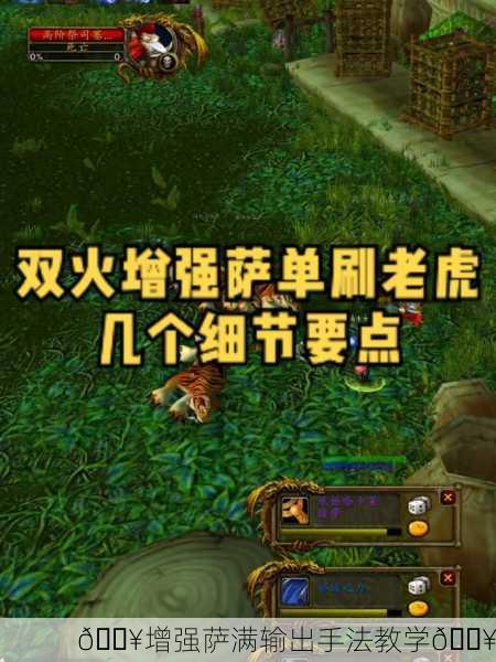 🔥增强萨满输出手法教学🔥