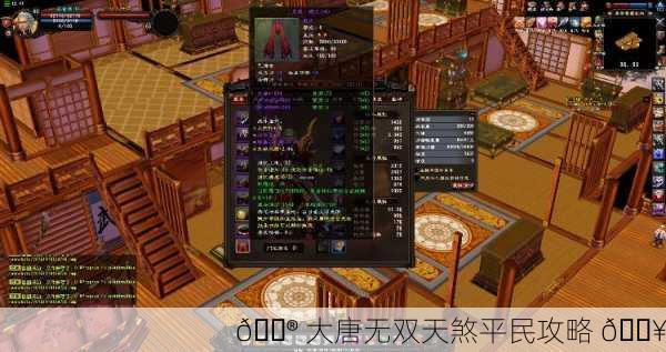 🎮 大唐无双天煞平民攻略 🔥