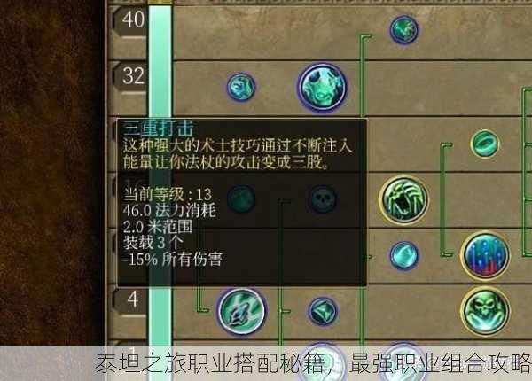 泰坦之旅职业搭配秘籍，最强职业组合攻略