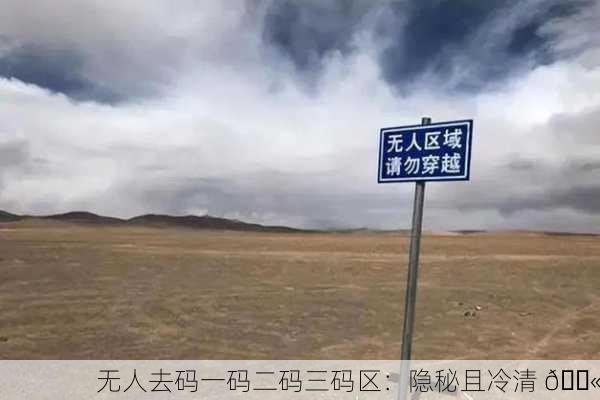 无人去码一码二码三码区：隐秘且冷清 🚫