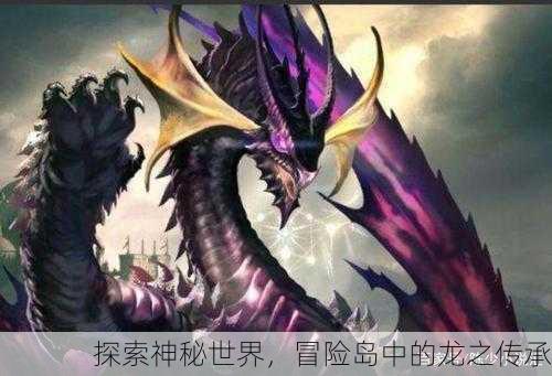 探索神秘世界，冒险岛中的龙之传承
