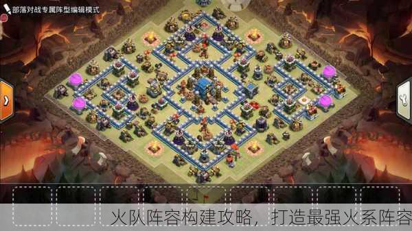 火队阵容构建攻略，打造最强火系阵容