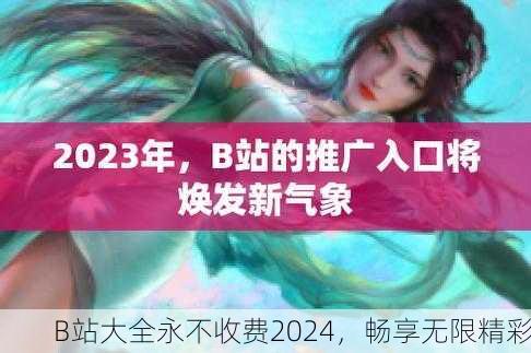 B站大全永不收费2024，畅享无限精彩