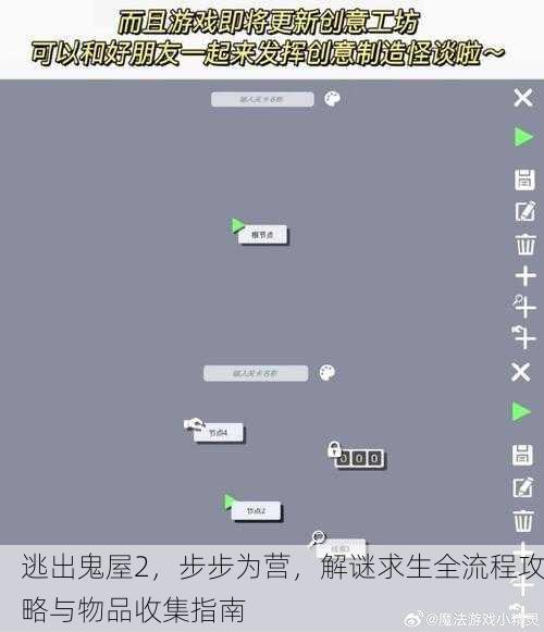 逃出鬼屋2，步步为营，解谜求生全流程攻略与物品收集指南