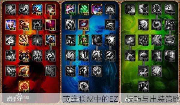 英雄联盟中的EZ，技巧与出装策略