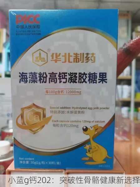 小蓝g钙202：突破性骨骼健康新选择