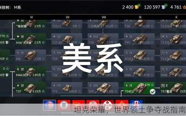 坦克荣耀，世界领土争夺战指南