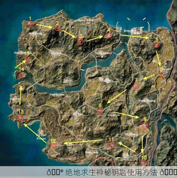 🎮 绝地求生神秘钥匙使用方法 🔐