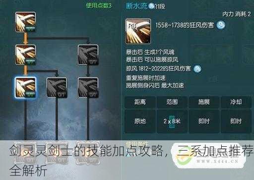 剑灵灵剑士的技能加点攻略，三系加点推荐全解析