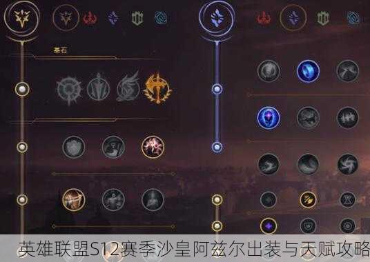 英雄联盟S12赛季沙皇阿兹尔出装与天赋攻略