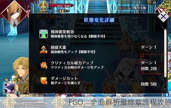 FGO，全面解析最终章流程攻略