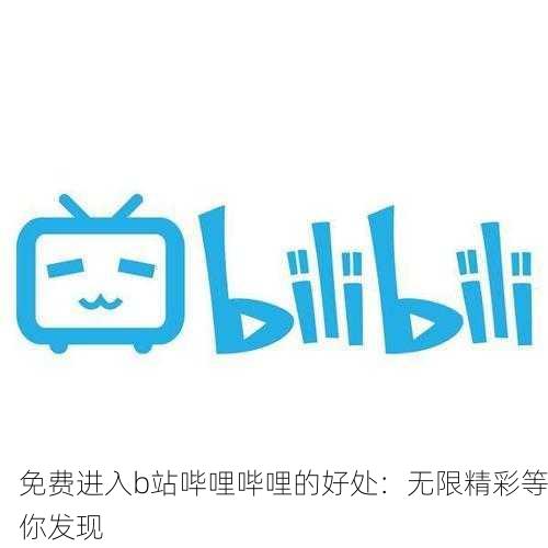 免费进入b站哔哩哔哩的好处：无限精彩等你发现