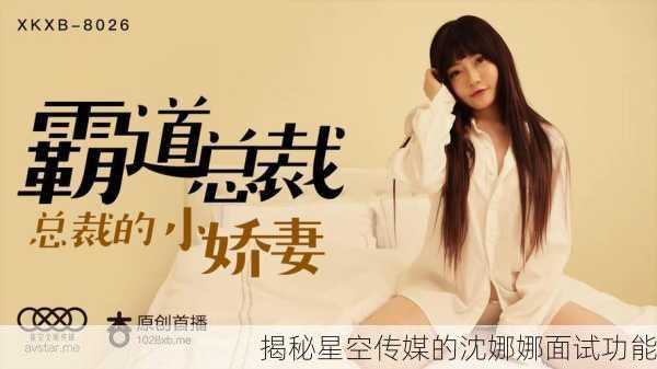 揭秘星空传媒的沈娜娜面试功能