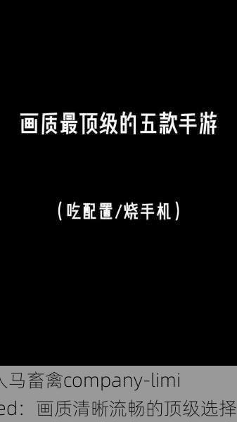 人马畜禽company-limited：画质清晰流畅的顶级选择