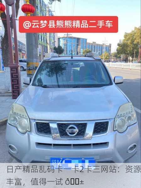 日产精品乱码卡一卡2卡三网站：资源丰富，值得一试 📱