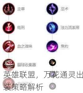 英雄联盟，万花通灵出装策略解析