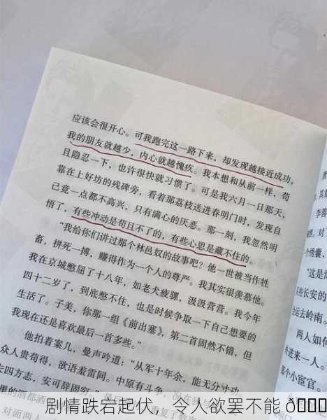 剧情跌宕起伏，令人欲罢不能 📚