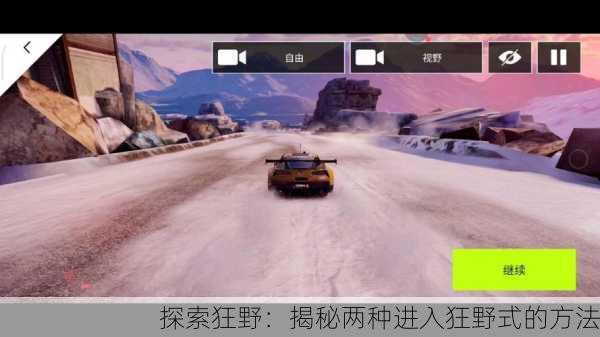 探索狂野：揭秘两种进入狂野式的方法