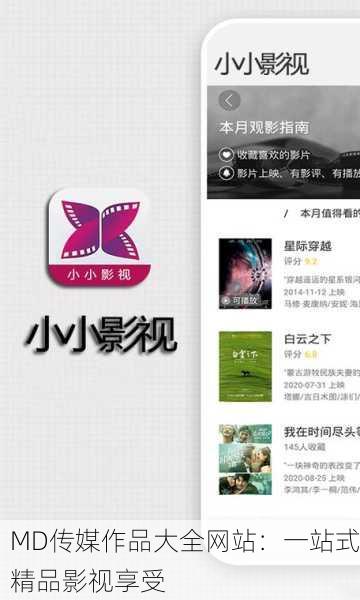 MD传媒作品大全网站：一站式精品影视享受