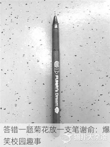 答错一题菊花放一支笔谢俞：爆笑校园趣事