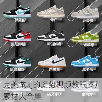 完美做aj的姿势视频教程图片素材大合集