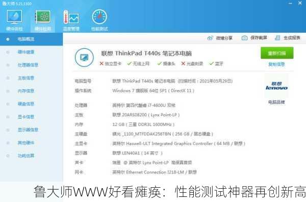 鲁大师WWW好看瘫痪：性能测试神器再创新高