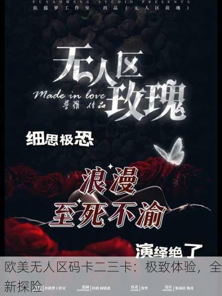 欧美无人区码卡二三卡：极致体验，全新探险