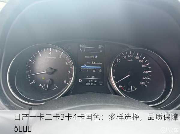 日产一卡二卡3卡4卡国色：多样选择，品质保障 🌟
