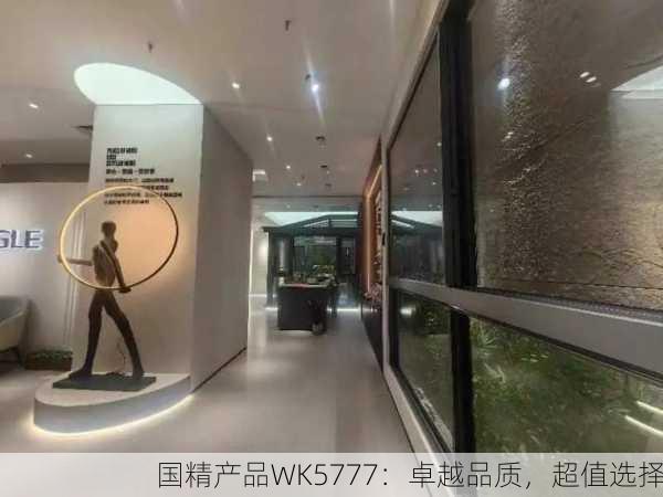 国精产品WK5777：卓越品质，超值选择