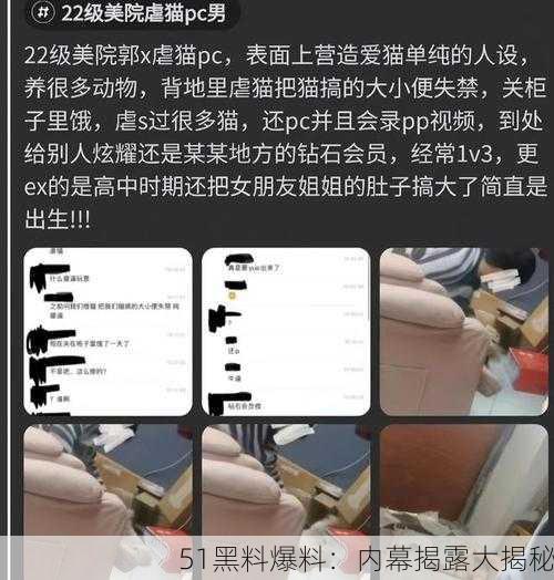 51黑料爆料：内幕揭露大揭秘