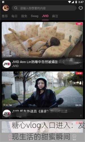 糖心vlog入口进入：发现生活的甜蜜瞬间