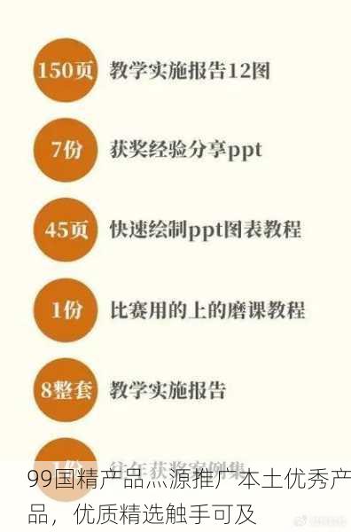 99国精产品灬源推广本土优秀产品，优质精选触手可及