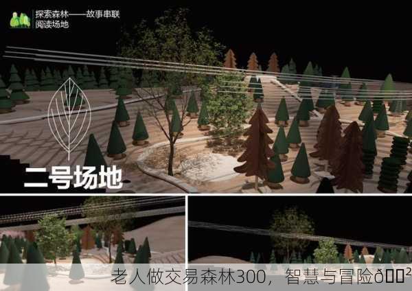 老人做交易森林300，智慧与冒险🌲