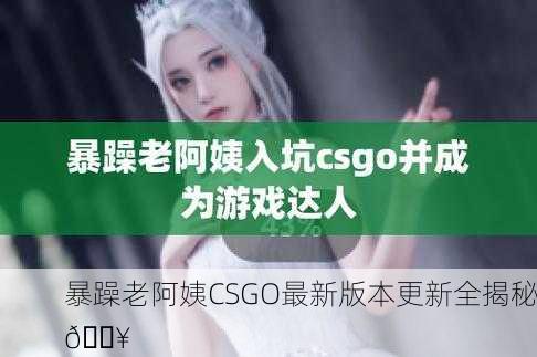 暴躁老阿姨CSGO最新版本更新全揭秘🔥