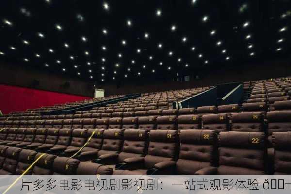 片多多电影电视剧影视剧：一站式观影体验 🎬