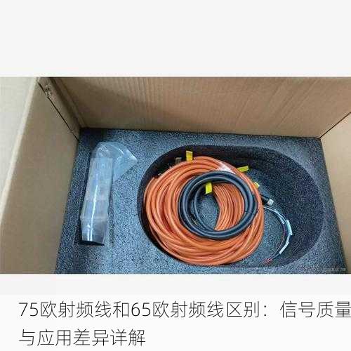 75欧射频线和65欧射频线区别：信号质量与应用差异详解
