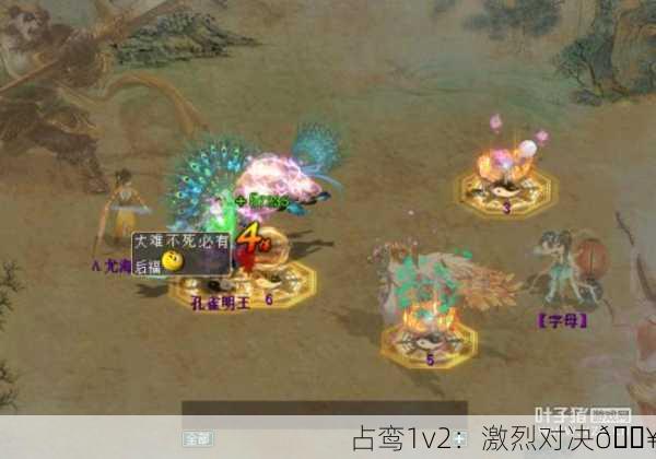 占鸾1v2：激烈对决🔥