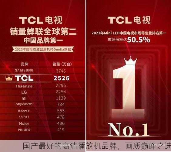 国产最好的高清播放机品牌，画质巅峰之选