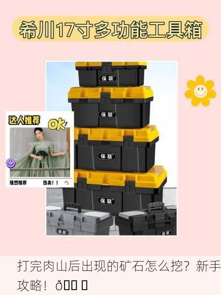 打完肉山后出现的矿石怎么挖？新手攻略！🛠️