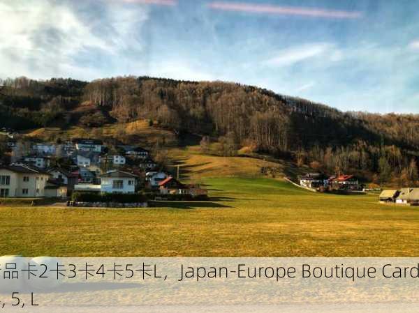 日欧精品卡2卡3卡4卡5卡L，Japan-Europe Boutique Card 2, 3, 4, 5, L