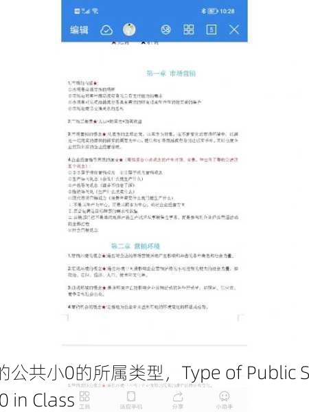 班级的公共小0的所属类型，Type of Public Small 0 in Class