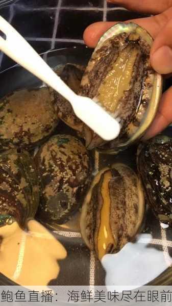 鲍鱼直播：海鲜美味尽在眼前