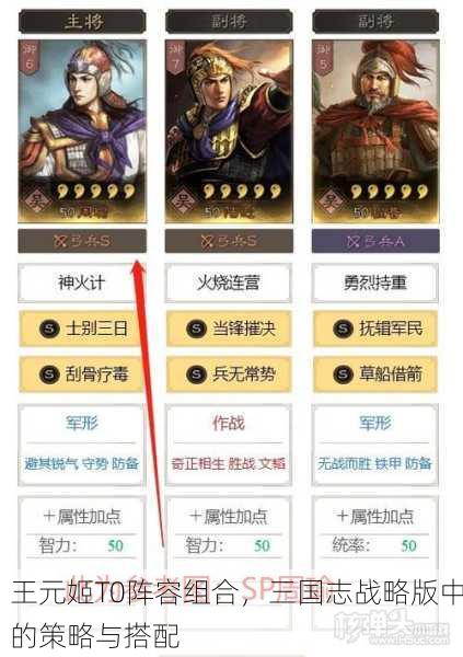 王元姬T0阵容组合，三国志战略版中的策略与搭配